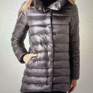 Herno Amelia Stand Collar Down Jacket Color Grigio